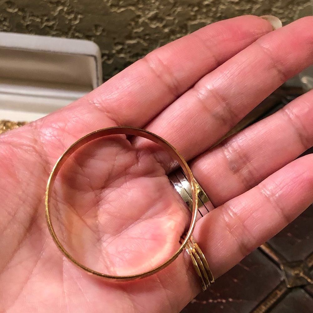 Child’s Gold Plated Bangle